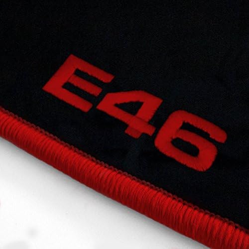 Velours Fußmatten schwarz für BMW E46 3er Limo/Touring/Coupe/Compact Stick vorne E46 Velours Fußmatten schwarz für BMW E46 3er Limo/Touring/Coupe/Compact Stick vorne E46
